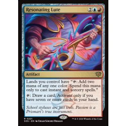 画像1: 【ENG】共鳴するリュート/Resonating Lute[MTG_SOS_0221_R]