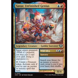 画像1: 【ENG】荒削りな天才、サナール/Sanar, Unfinished Genius[MTG_SOS_0223_U]