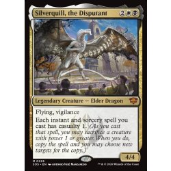 画像1: 【ENG】討論するもの、シルバークイル/Silverquill, the Disputant[MTG_SOS_0226_M]