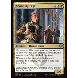 画像1: 【ENG】詮索好きな雑用係/Snooping Page[MTG_SOS_0227_U]