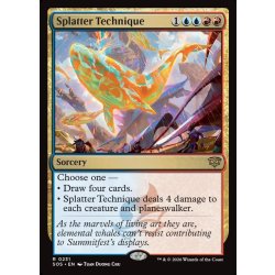 画像1: 【ENG】飛び散り技法/Splatter Technique[MTG_SOS_0231_R]