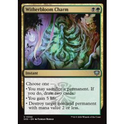 画像1: 【ENG】ウィザーブルームの魔除け/Witherbloom Charm[MTG_SOS_0244_U]