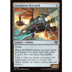 画像1: 【ENG】ストリクスヘイヴンの飛空バス/Strixhaven Skycoach[MTG_SOS_0252_U]