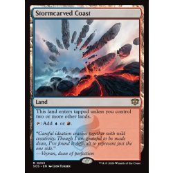 画像1: 【ENG】嵐削りの海岸/Stormcarved Coast[MTG_SOS_0263_R]