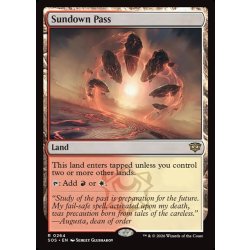 画像1: 【ENG】日没の道/Sundown Pass[MTG_SOS_0264_R]