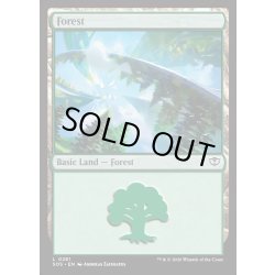 画像1: 【ENG】森/Forest[MTG_SOS_0281_L]
