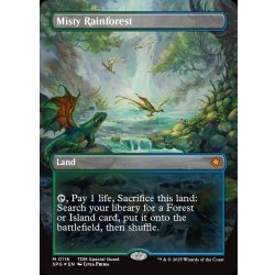 画像1: 【ENG】★Foil★霧深い雨林/Misty Rainforest [MTG_SPG_0116_M]