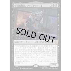 画像1: 【JPN】狡猾な怪盗、ブラックキャット/Black Cat, Cunning Thief[MTG_SPM_0052_R]