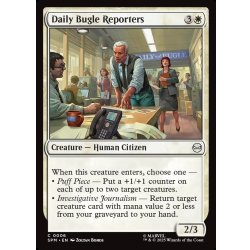 画像1: 【ENG】デイリー・ビューグル社の記者/Daily Bugle Reporters[MTG_SPM_0006_C]