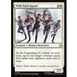 画像1: 【ENG】ワイルド・パック部隊/Wild Pack Squad[MTG_SPM_0023_C]