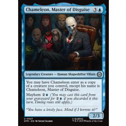 画像1: 【ENG】変装の名人、カメレオン/Chameleon, Master of Disguise[MTG_SPM_0027_U]