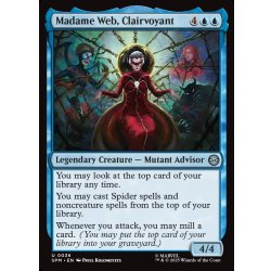 画像1: 【ENG】予知能力者、マダム・ウェブ/Madame Web, Clairvoyant[MTG_SPM_0036_U]