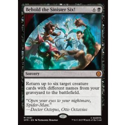 画像1: 【ENG】シニスター・シックスにご用心！/Behold the Sinister Six![MTG_SPM_0051_M]