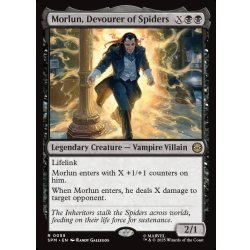 画像1: 【ENG】蜘蛛を貪る者、モーラン/Morlun, Devourer of Spiders[MTG_SPM_0059_R]