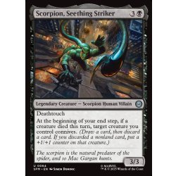 画像1: 【ENG】激昂の毒針、スコーピオン/Scorpion, Seething Striker[MTG_SPM_0064_U]