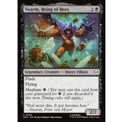 画像1: 【ENG】蜂群人間、スウォーム/Swarm, Being of Bees[MTG_SPM_0069_C]