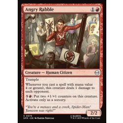 画像1: 【ENG】怒れる扇動者/Angry Rabble[MTG_SPM_0075_C]