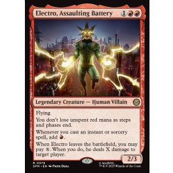 画像1: 【ENG】襲い来る電池、エレクトロ/Electro, Assaulting Battery[MTG_SPM_0076_R]