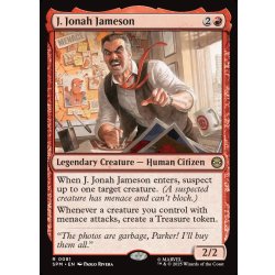 画像1: 【ENG】Ｊ・ジョナ・ジェイムソン/J. Jonah Jameson[MTG_SPM_0081_R]
