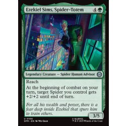 画像1: 【ENG】蜘蛛のトーテム、エゼキエル・シムズ/Ezekiel Sims, Spider-Totem[MTG_SPM_0100_U]