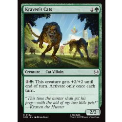 画像1: 【ENG】クレイヴンの大猫/Kraven's Cats[MTG_SPM_0104_C]