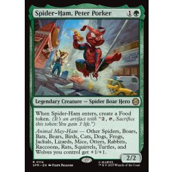 画像1: 【ENG】スパイダーハム、ピーター・ポーカー/Spider-Ham, Peter Porker[MTG_SPM_0114_R]