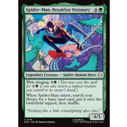 画像1: 【ENG】ブルックリンの空想家、スパイダーマン/Spider-Man, Brooklyn Visionary[MTG_SPM_0115_C]