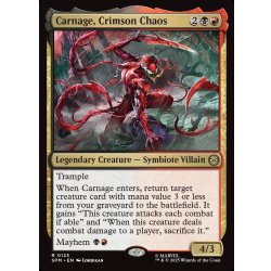 画像1: 【ENG】真紅の混沌、カーネイジ/Carnage, Crimson Chaos[MTG_SPM_0125_R]