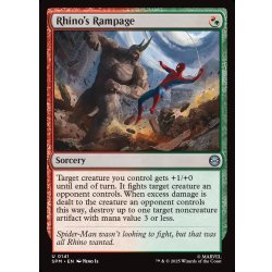 画像1: 【ENG】ライノの猛威/Rhino's Rampage[MTG_SPM_0141_U]