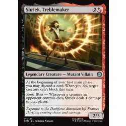 画像1: 【ENG】トレブルメーカー、シュリーク/Shriek, Treblemaker[MTG_SPM_0144_U]