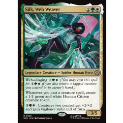 画像1: 【ENG】ウェブ紡ぎ、シルク/Silk, Web Weaver[MTG_SPM_0145_R]
