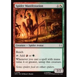 画像1: 【ENG】蜘蛛の顕現/Spider Manifestation[MTG_SPM_0148_C]