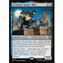 画像1: 【ENG】シンビオートのスパイダーマン/Symbiote Spider-Man[MTG_SPM_0156_R]