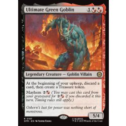 画像1: 【ENG】アルティメット・グリーンゴブリン/Ultimate Green Goblin[MTG_SPM_0157_R]