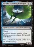 【ENG】策謀の始末人、ヴァルチャー/Vulture, Scheming Scavenger[MTG_SPM_0158_U]