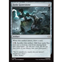 画像1: 【ENG】不気味な墓石/Eerie Gravestone[MTG_SPM_0163_C]