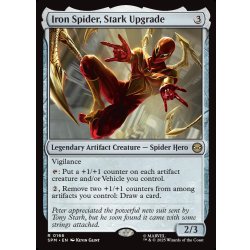 画像1: 【ENG】スタークによる改良、アイアン・スパイダー/Iron Spider, Stark Upgrade[MTG_SPM_0166_R]