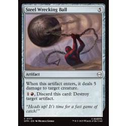 画像1: 【ENG】破壊の鉄球/Steel Wrecking Ball[MTG_SPM_0177_C]