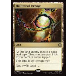 画像1: 【ENG】マルチバースへの通り道/Multiversal Passage[MTG_SPM_0180_R]