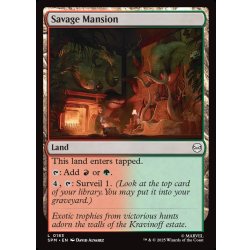 画像1: 【ENG】野蛮な屋敷/Savage Mansion[MTG_SPM_0183_C]