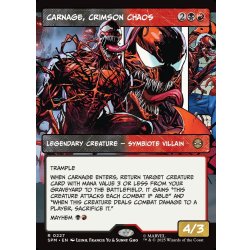 画像1: 【ENG】真紅の混沌、カーネイジ/Carnage, Crimson Chaos[MTG_SPM_0227_R]
