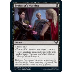 画像1: 【ENG】教授の警告/Professor's Warning[MTG_STX_084C]