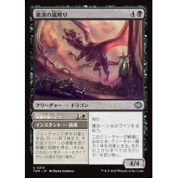 画像1: 【JPN】粛清の嵐孵り+本質の吸い上げ/Purging Stormbrood  + Absorb Essence[MTG_TDM_0213_U]
