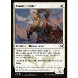 画像1: 【ENG】マルドゥの信奉者/Mardu Devotee [MTG_TDM_0016_C]