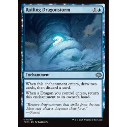 画像1: 【ENG】乱動するドラゴンの嵐/Roiling Dragonstorm [MTG_TDM_0055_U]