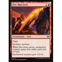 画像1: 【ENG】炎の縁の型/Fire-Rim Form [MTG_TDM_0107_C]