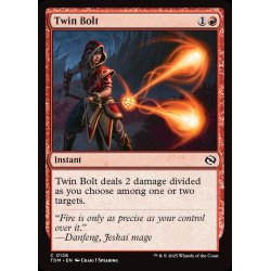 画像1: 【ENG】双雷弾/Twin Bolt[MTG_TDM_0128_C]