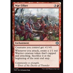 画像1: 【ENG】戦争遂行努力/War Effort [MTG_TDM_0131_U]