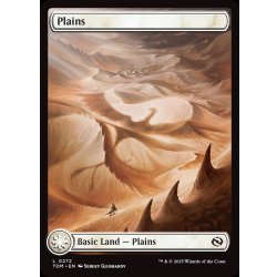 画像1: 【ENG】★Foil★平地/Plains[MTG_TDM_0272_C]