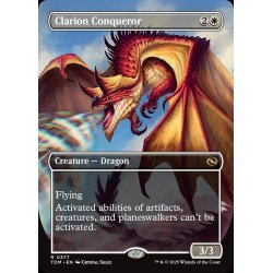 画像1: 【ENG】★Foil★鳴り渡る龍哮の征服者/Clarion Conqueror[MTG_TDM_0377_R]